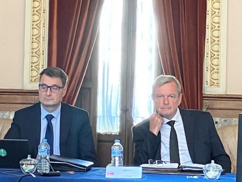 Pracovné stretnutie zástupcov úradu a zástupcov Španielska pôsobiacich v oblasti obrannej štandardizácie.